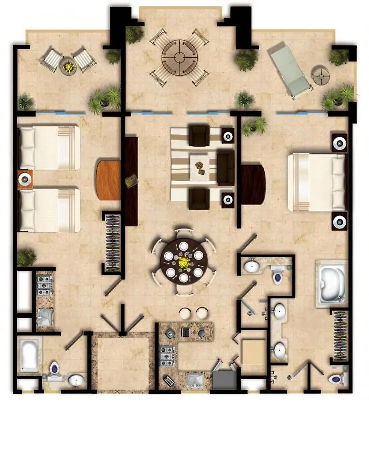Villa Del Palmar カンクン